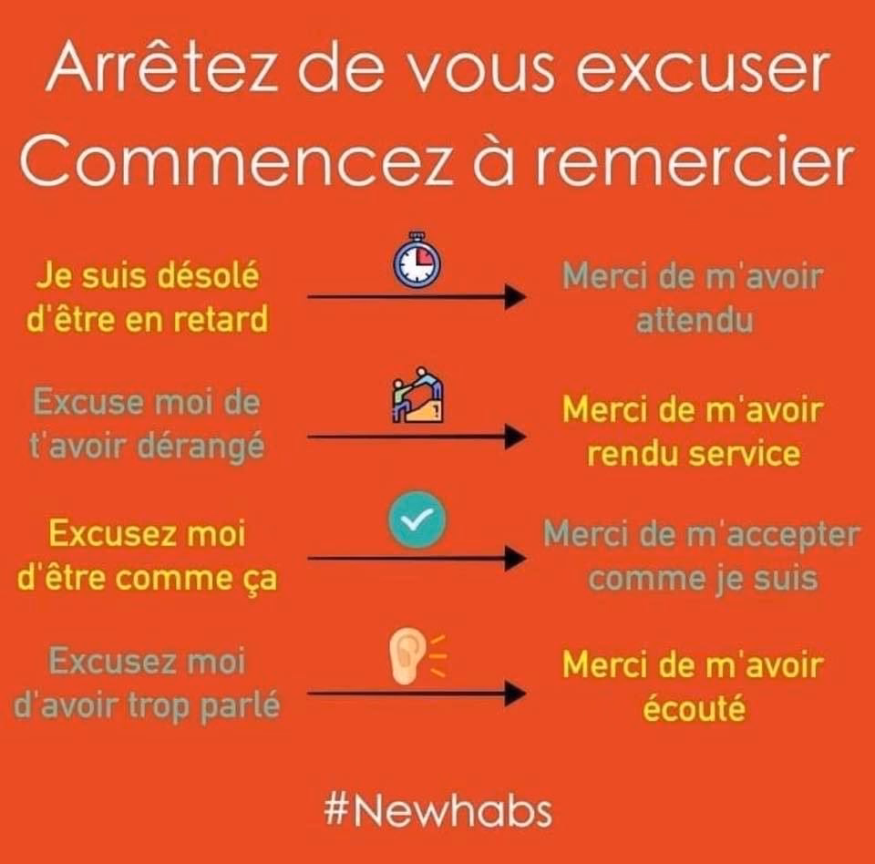 Comment répondre à des excuses sincères ?