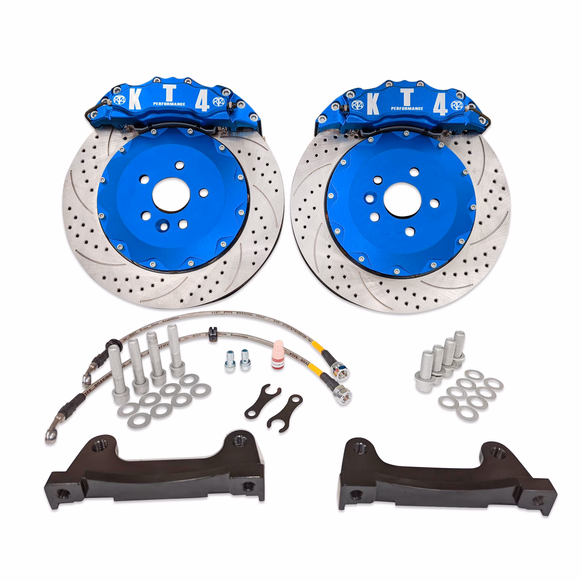 Can a Renault Mk3 2 piston caliper be used on front wheels?
