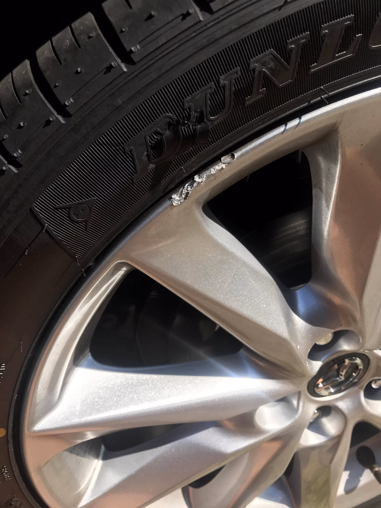 How to fix scratched rims?