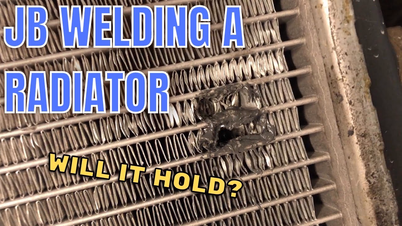 How do I Fix an aluminum radiator leak?