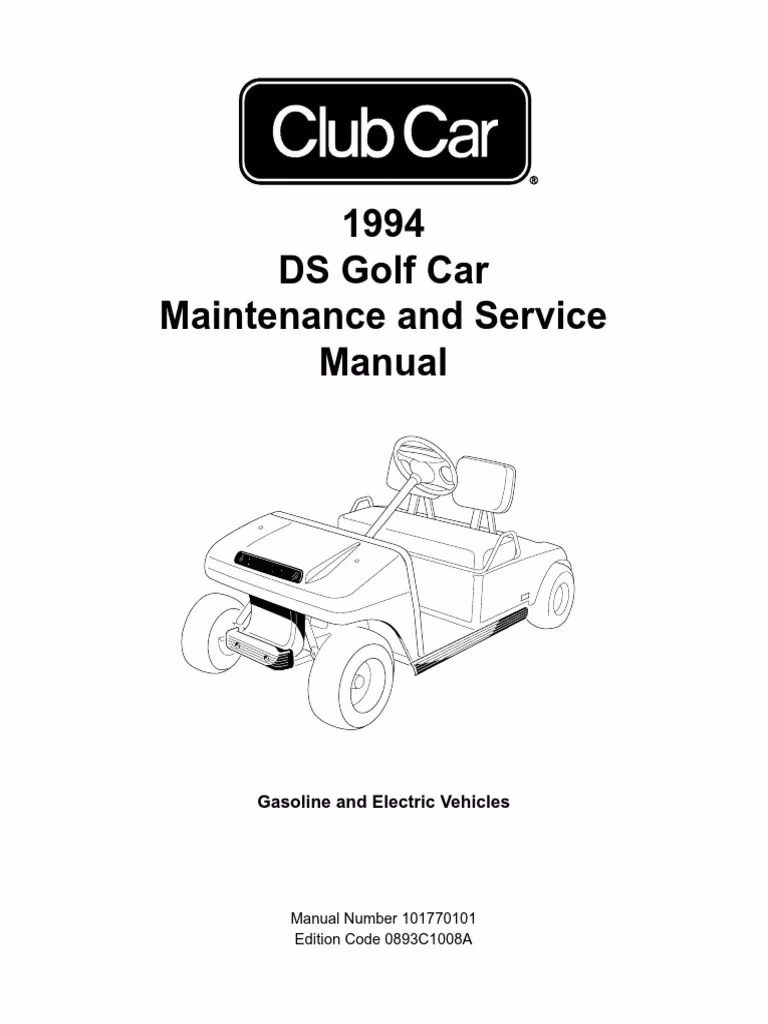 What is a club car service manual?