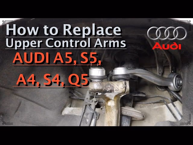 How to remove the rear suspension from an Audi A4?