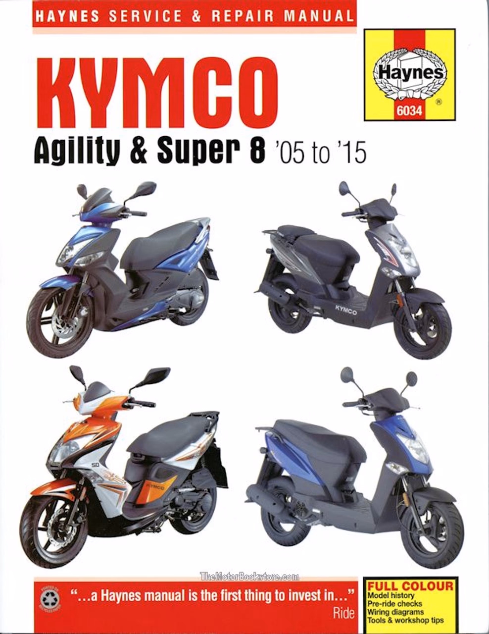What tyres fit the Kymco agility scooter?