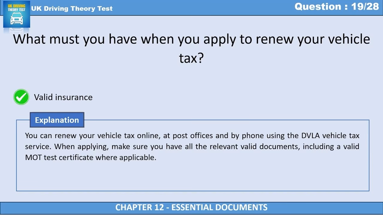 Can I tax my car without a valid MOT certificate?