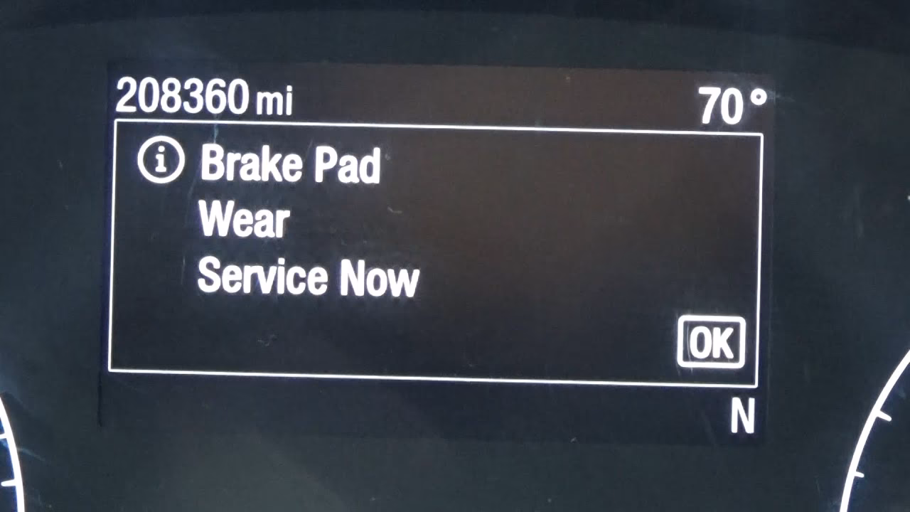 How do I Reset my Ford Transit brake wear indicator light?