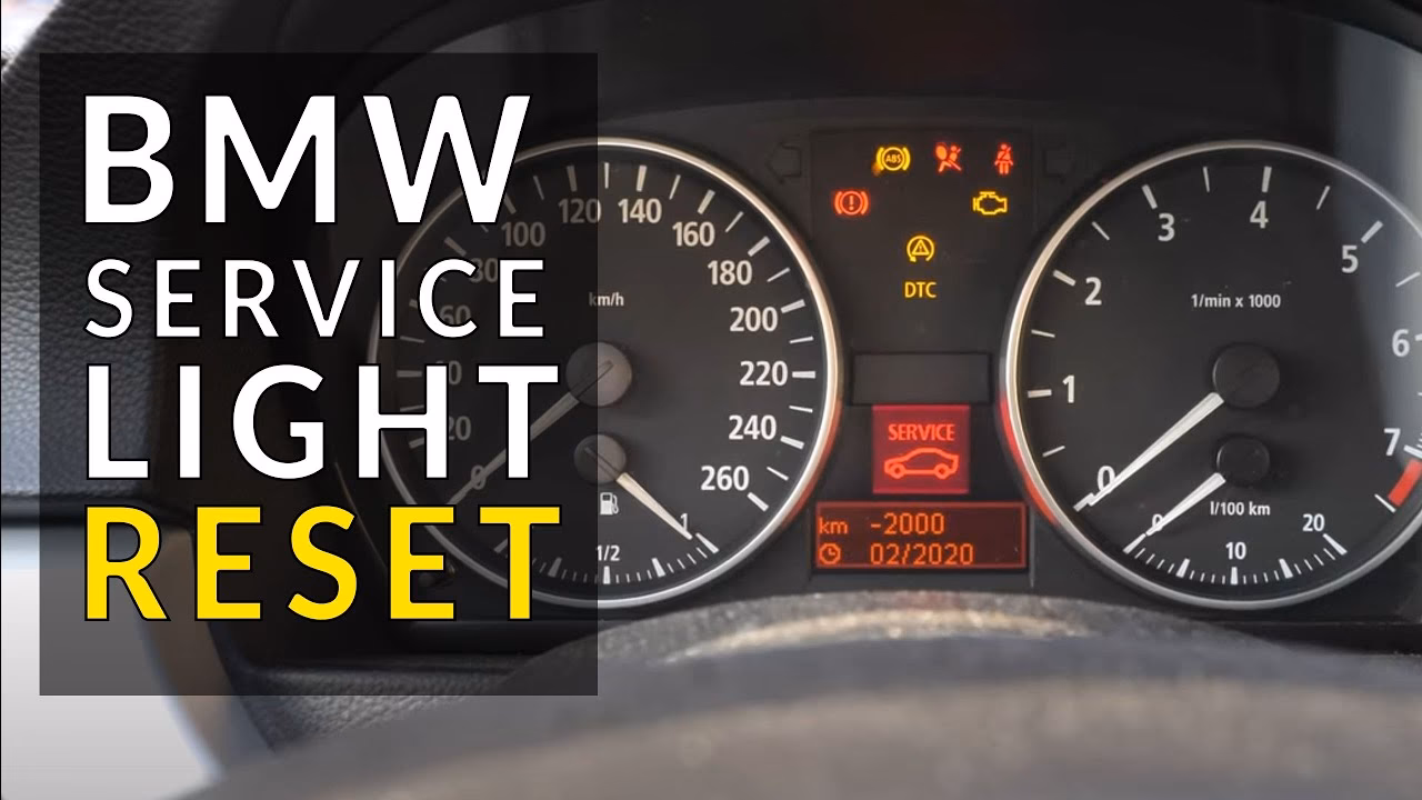 What does a BMW E90 service light mean?