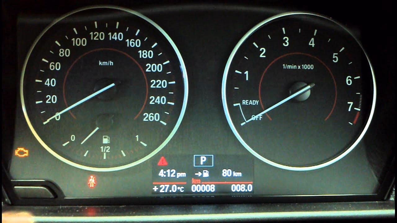 How do I reset BMW service indicator lights?