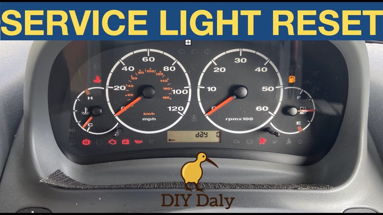 How to reset warning service light on a Fiat Ducato III?