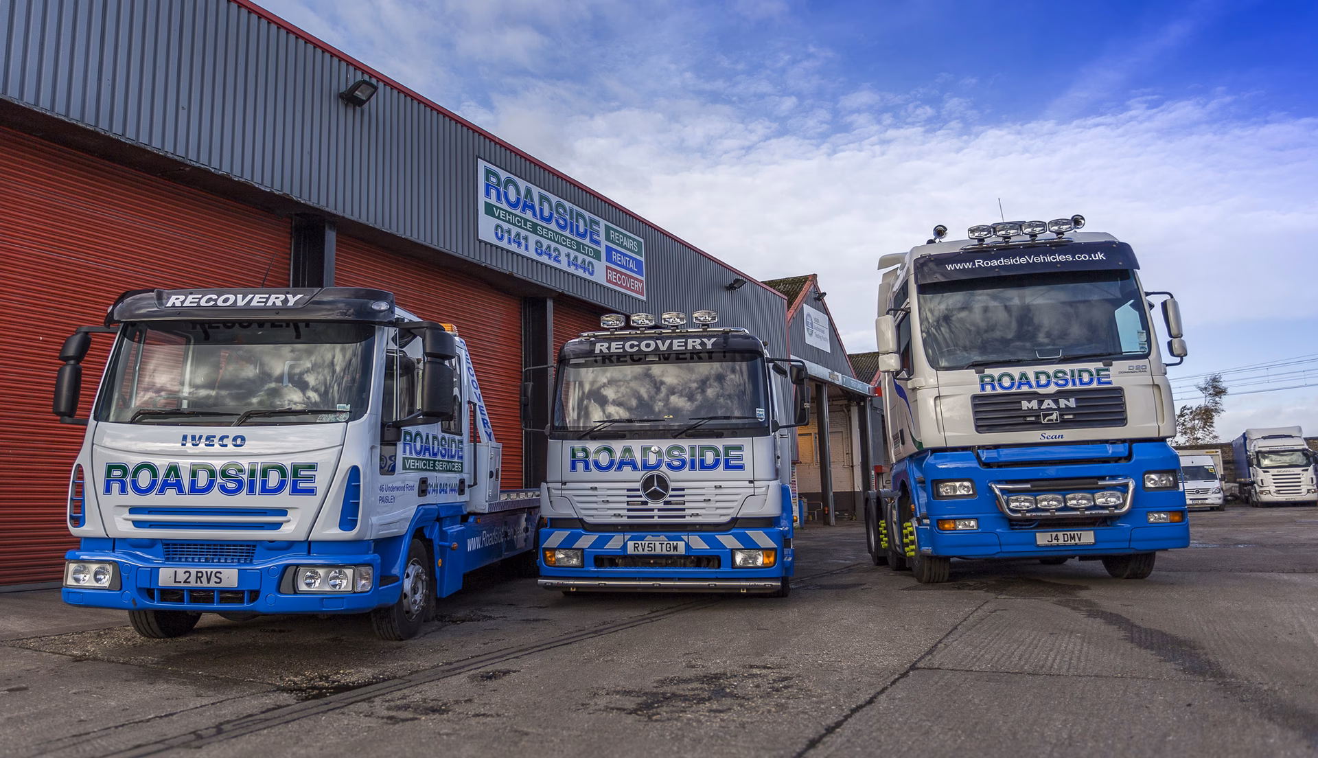 What services does roadside vehicles offer?