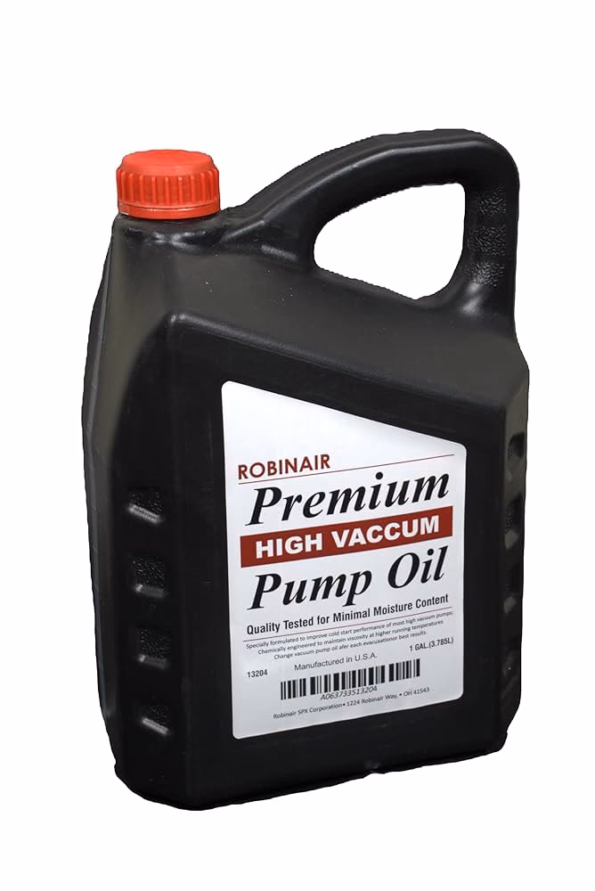 How do I change my vacuum pump oil?
