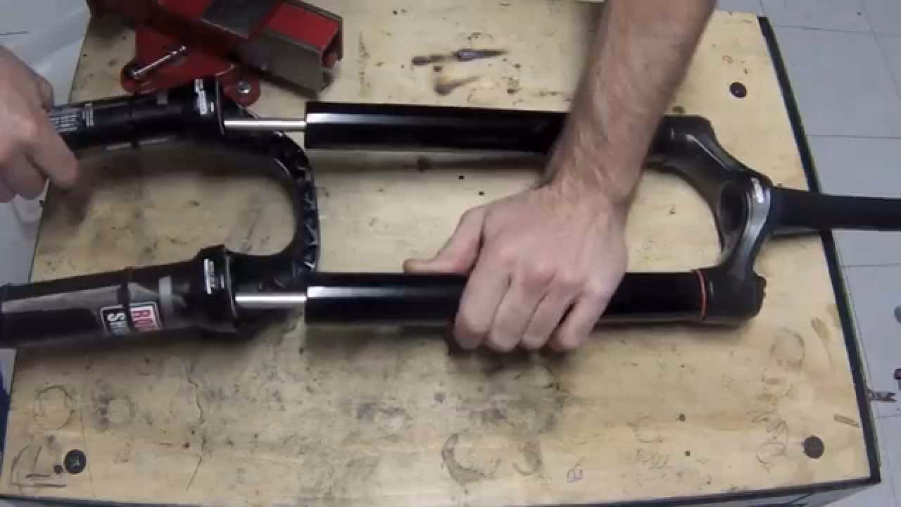 How to service RockShox pike front suspension forks?