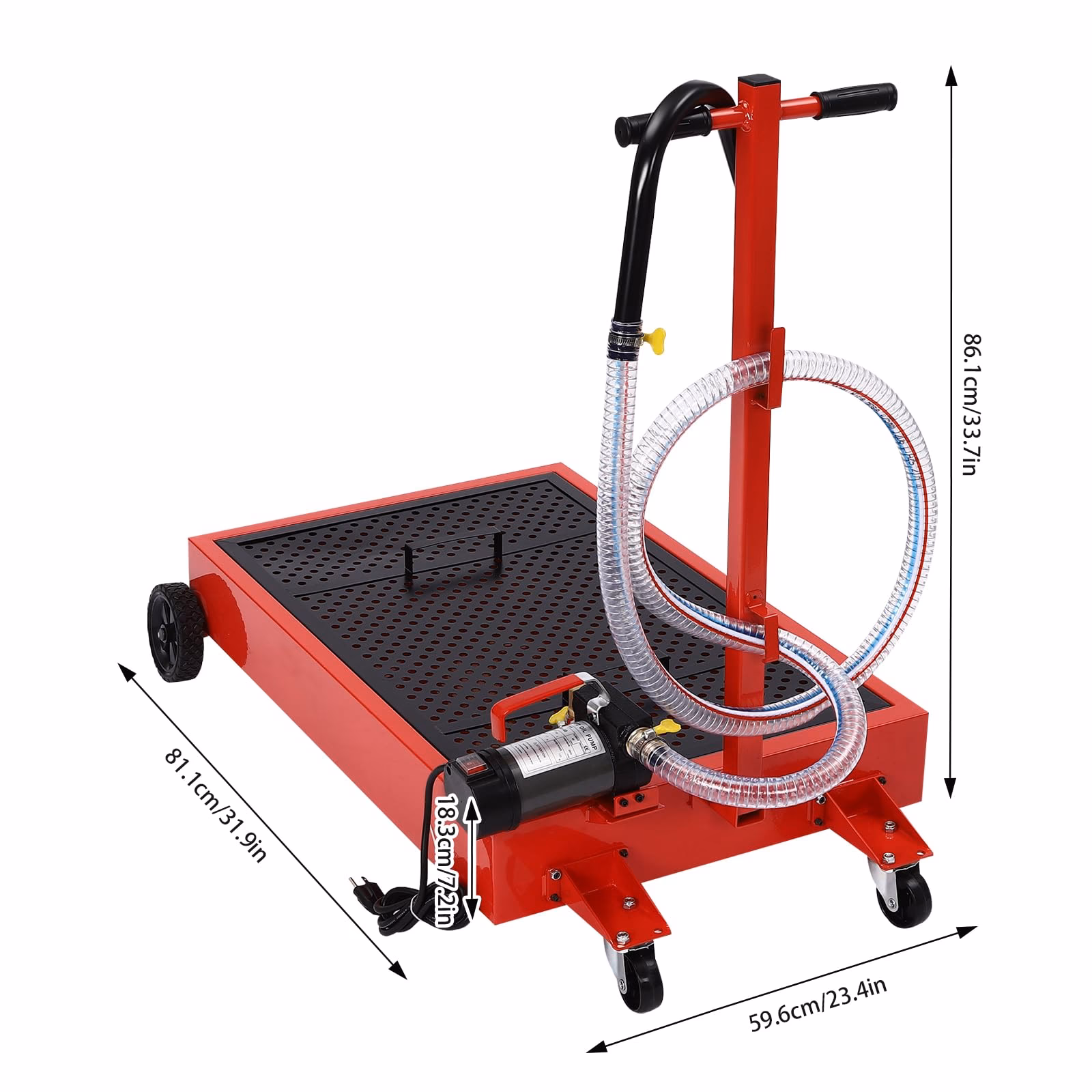 Why should you buy a rolling oil drain cart?