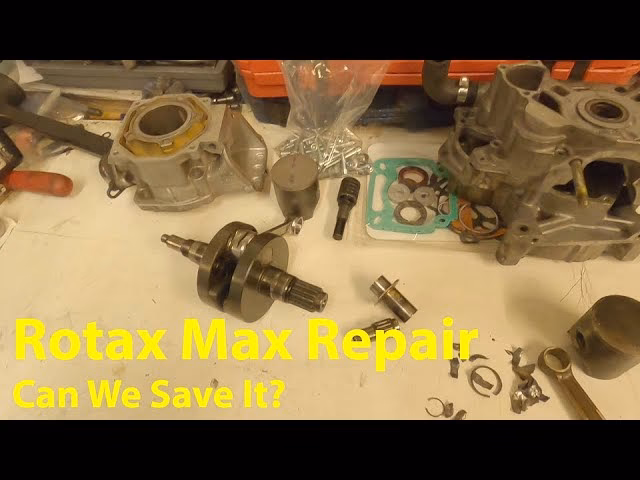 What is the repair manual for Rotax kart engines?