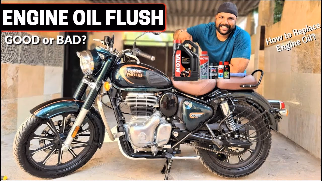 How often to change engine oil on Royal Enfield Classic 350?