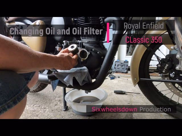 Does my 1999 Royal Enfield Bullet have an oil filter?