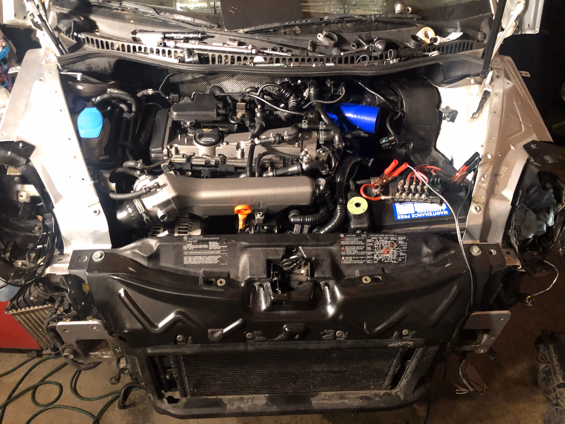Why is my Volkswagen 1.8T oil sludge build-up so bad?