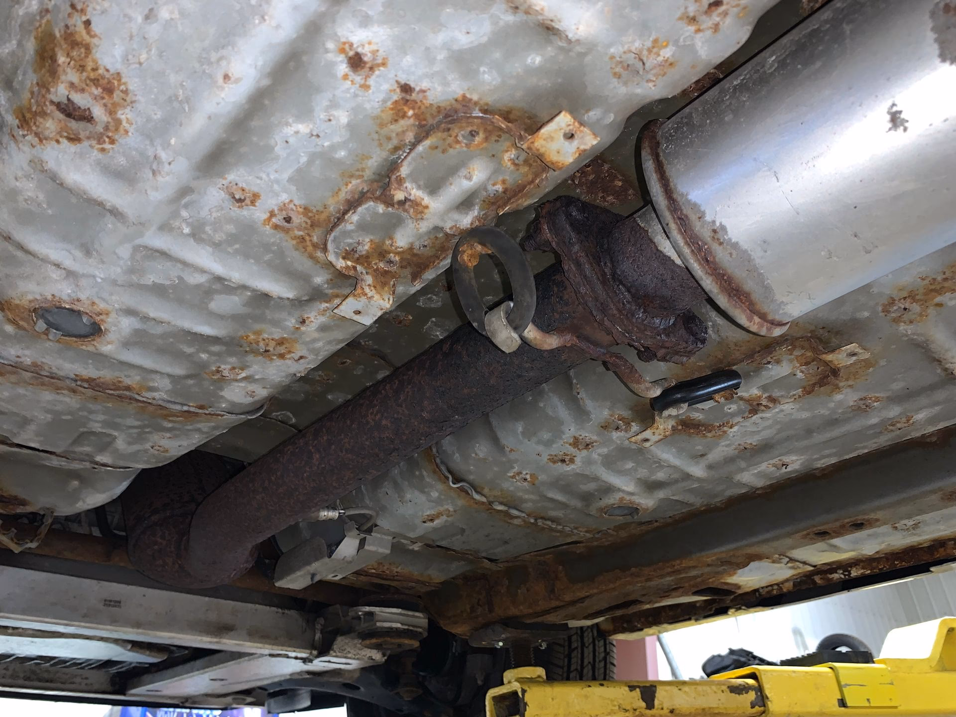 Why is my exhaust rusting?