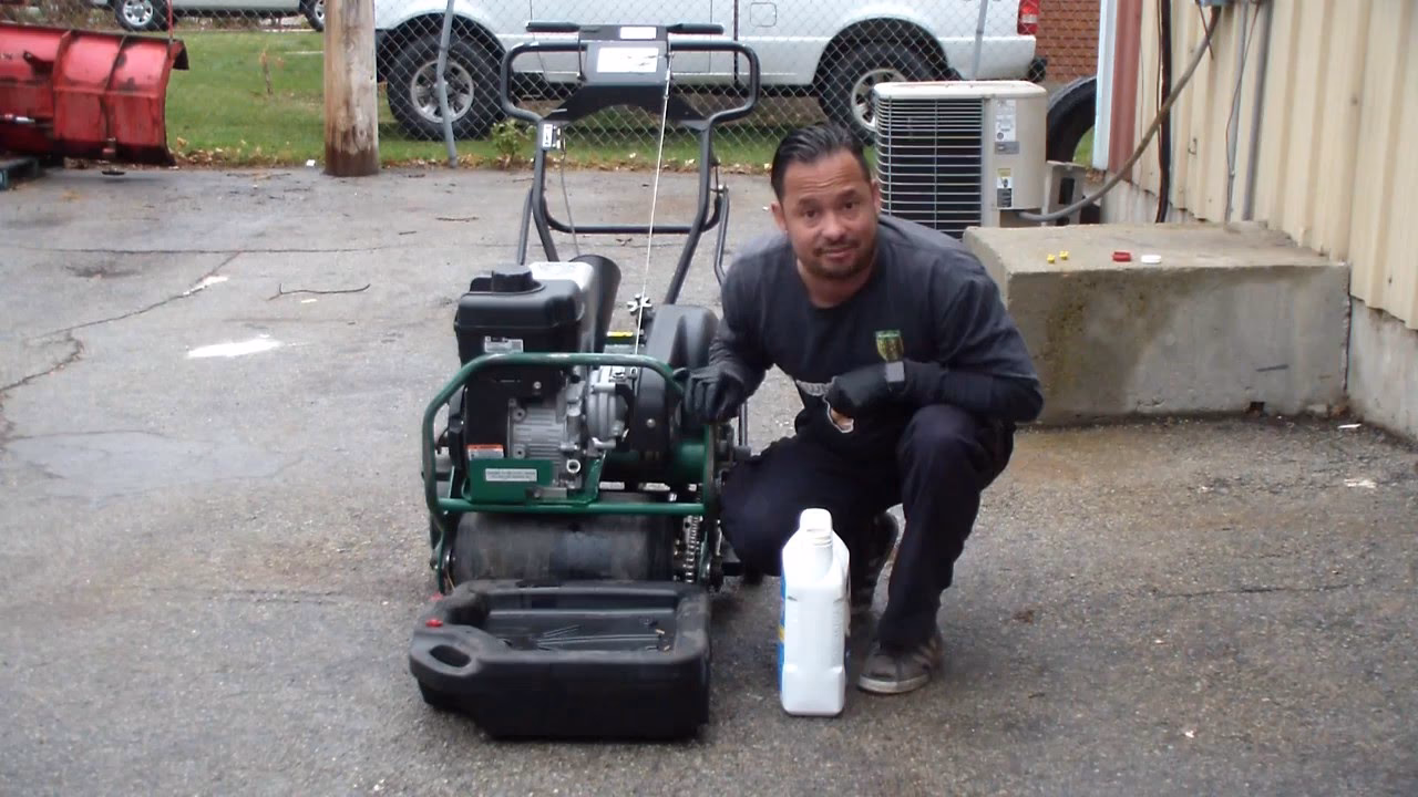 How do I transport a lawnaire aerator?