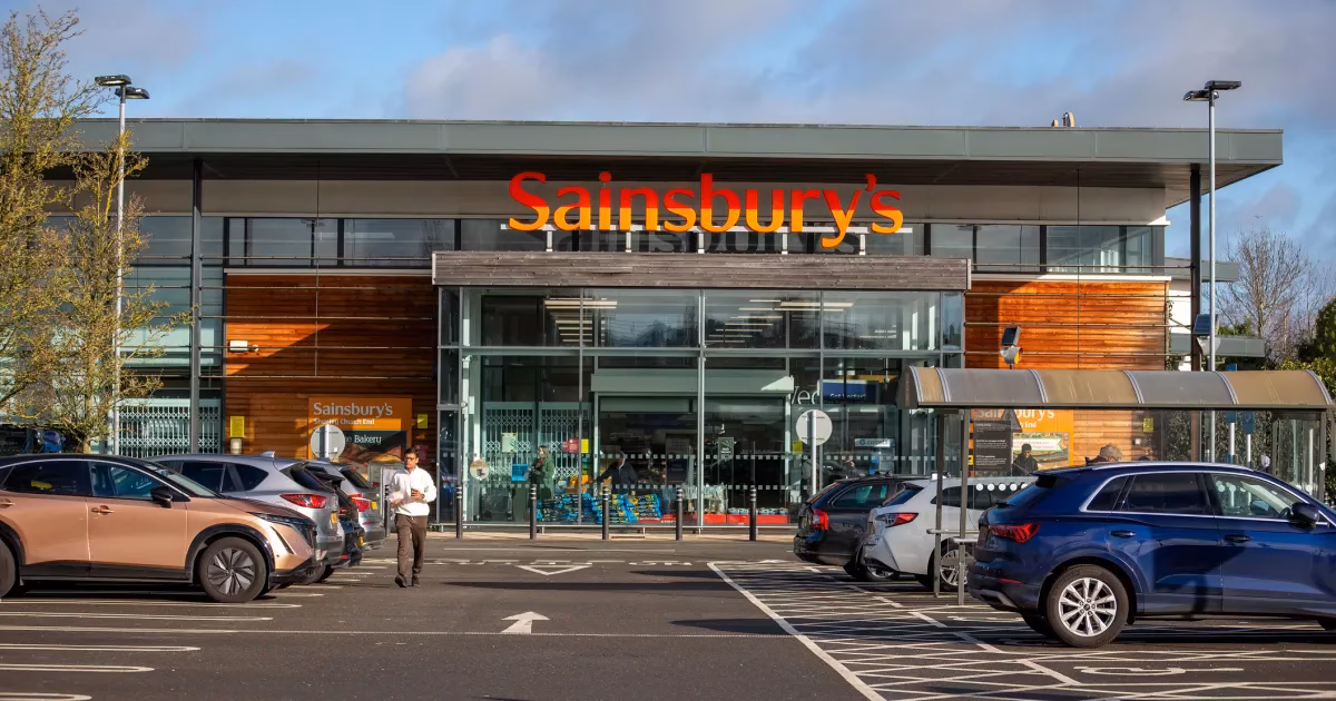 How does parking work at Sainsbury's?