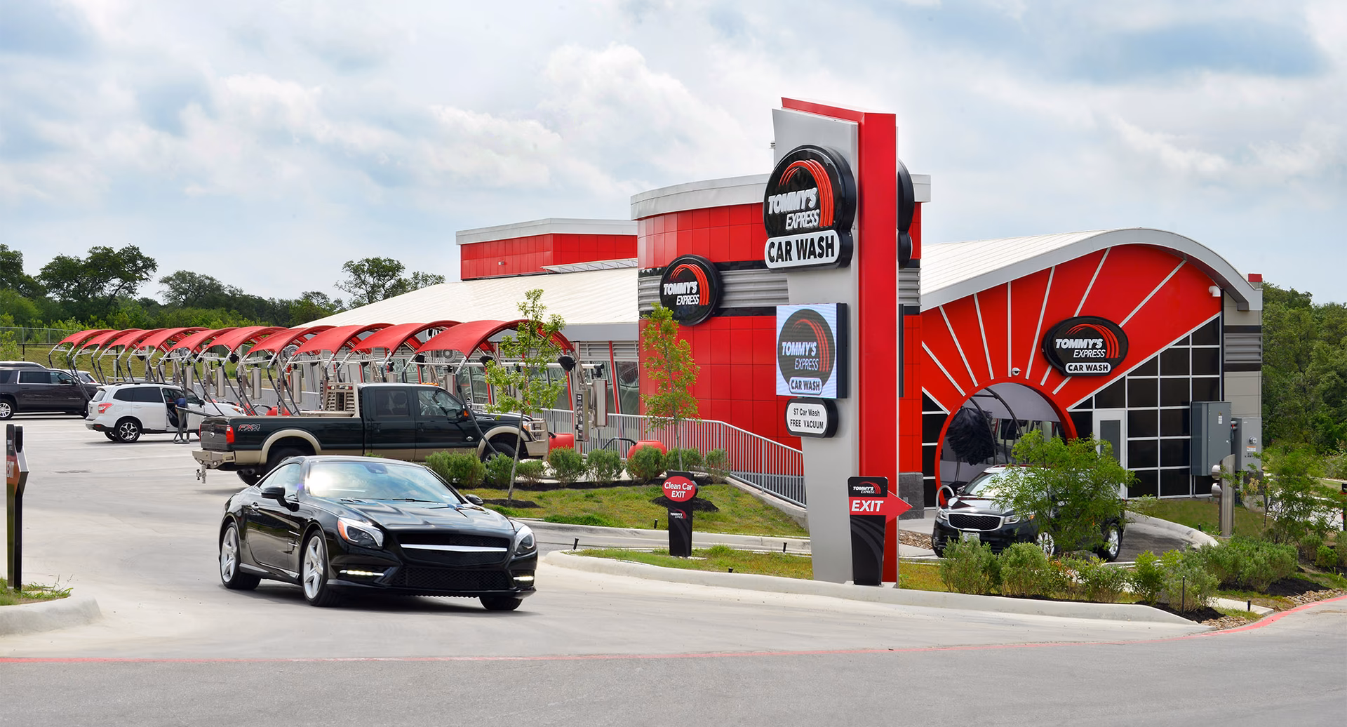 Where can I find a car wash near Sam's Club?