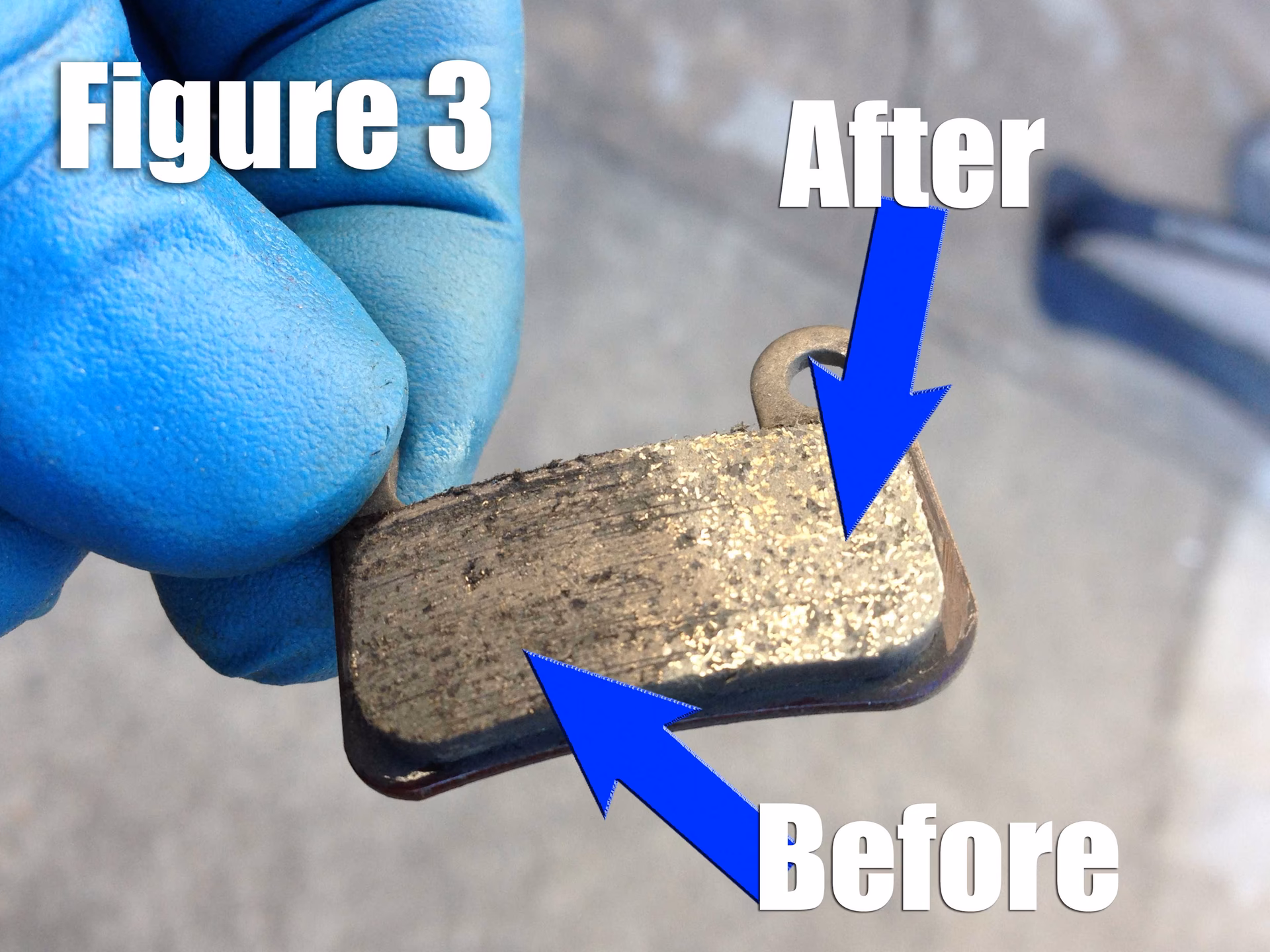 Can You sand rotor pads?