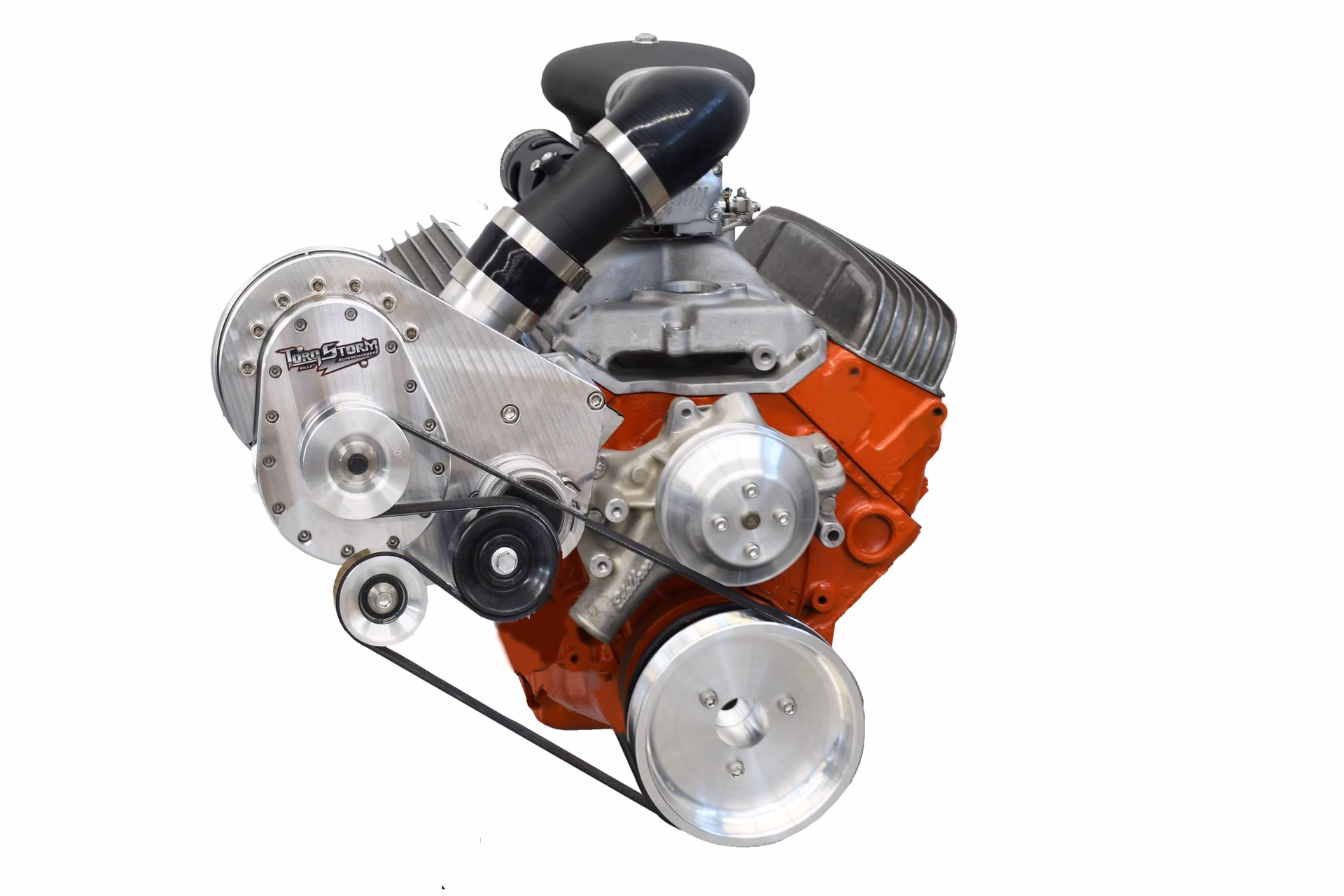 Can a torqstorm supercharger be installed on a small block Chevy?
