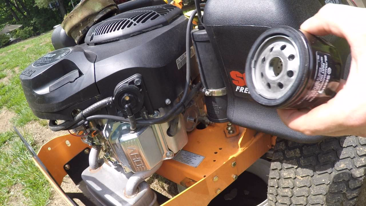 How to replace bearings in a Scag mower?