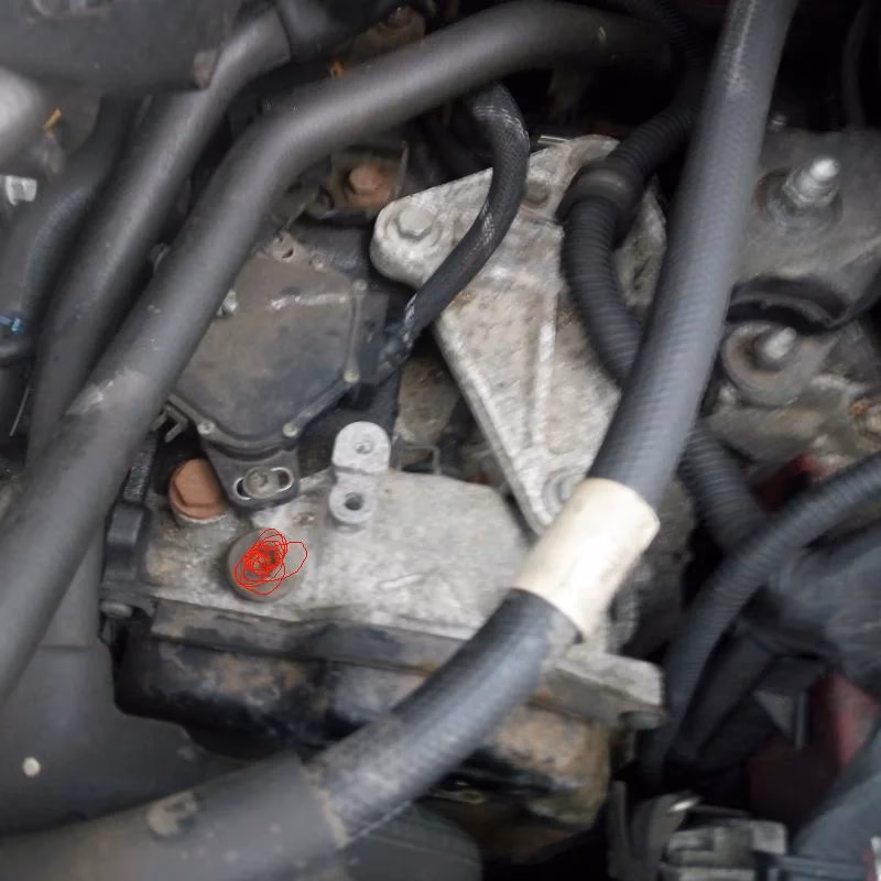 How many litres of transmission oil does a dp0 box take?