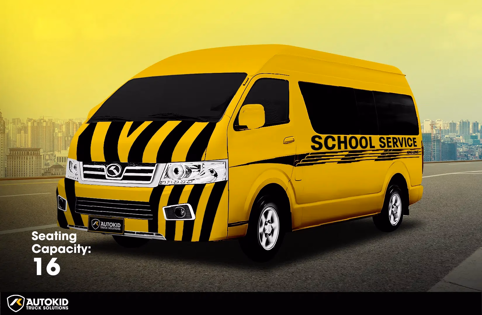 How many vehicles are available for home to school transport?