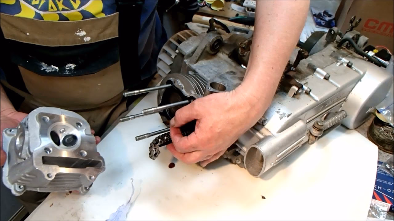 How is a scooter refinished?