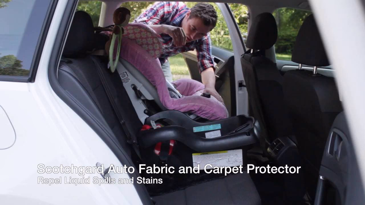 How long does Scotchgard auto water shield take to dry?