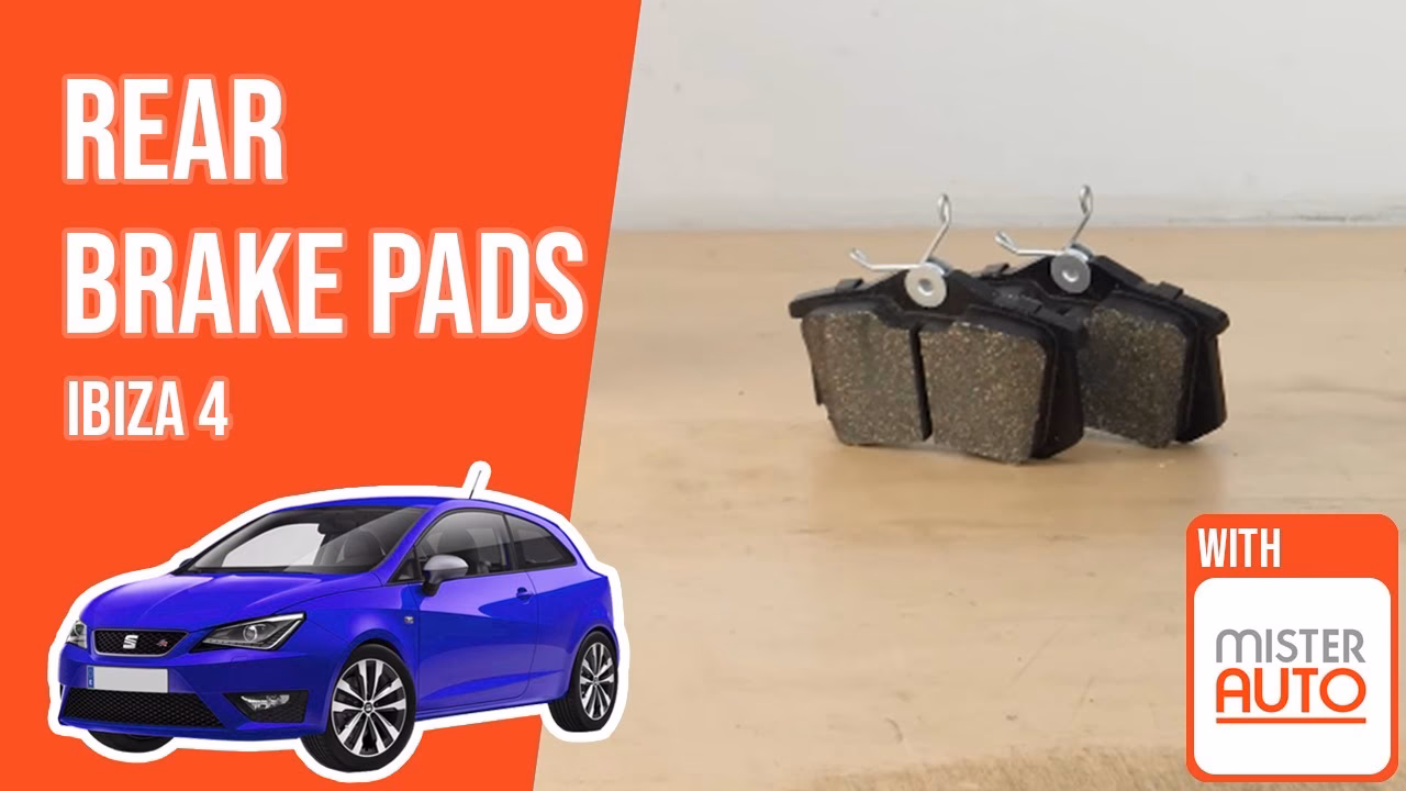 How do you replace brake pads on a SEAT Ibiza V?