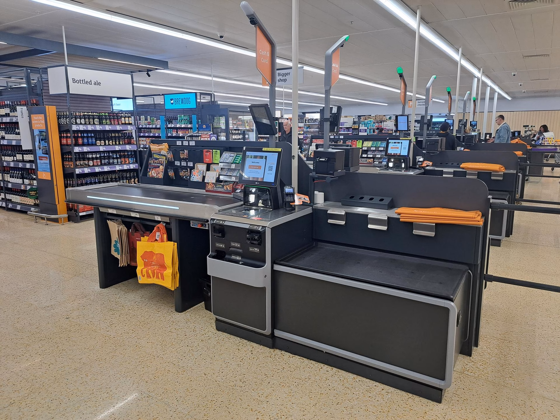 Does Sainsbury's have self-service petrol stations?