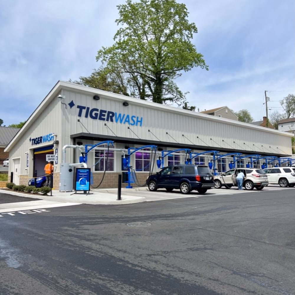 How long does it take to wash a car in central Virginia?