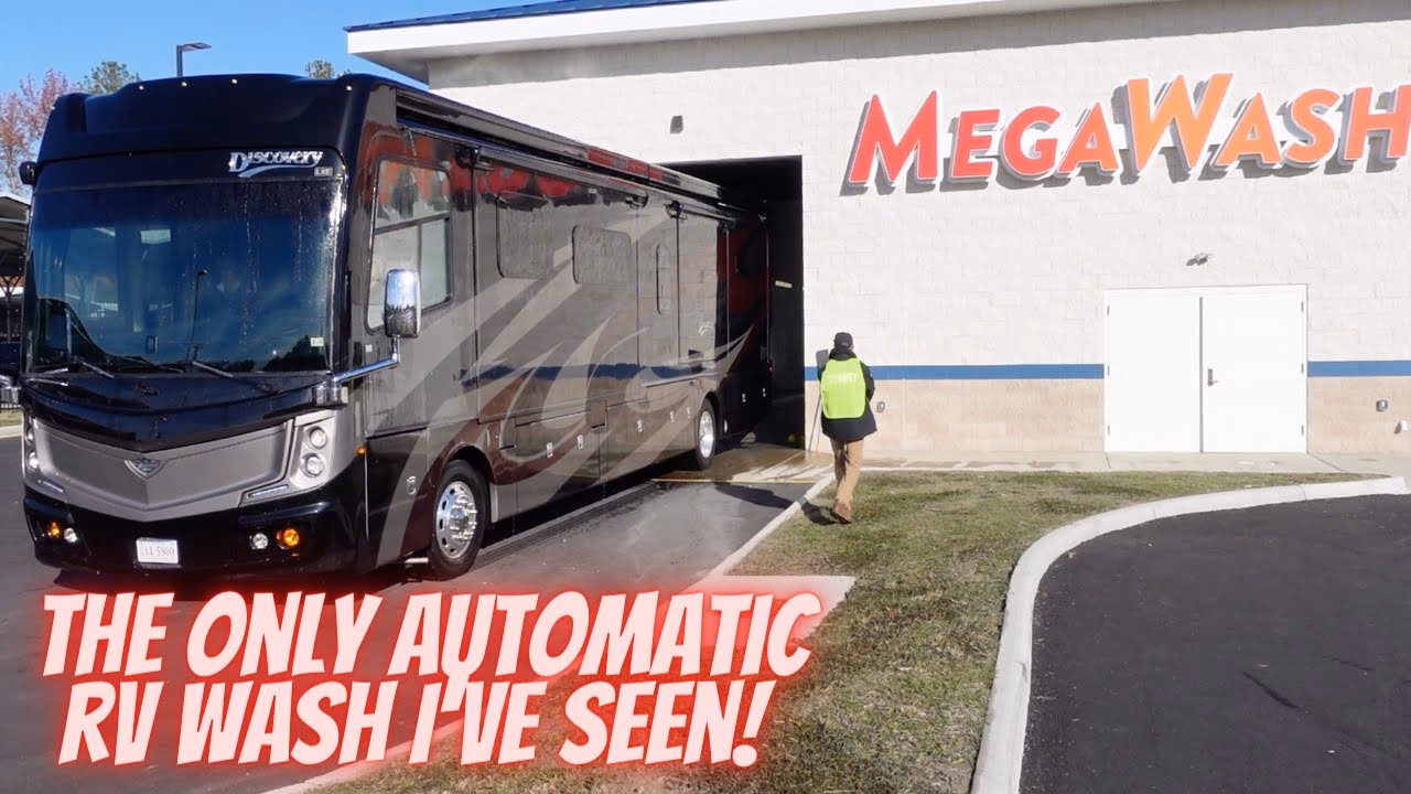 Can you self wash an RV?