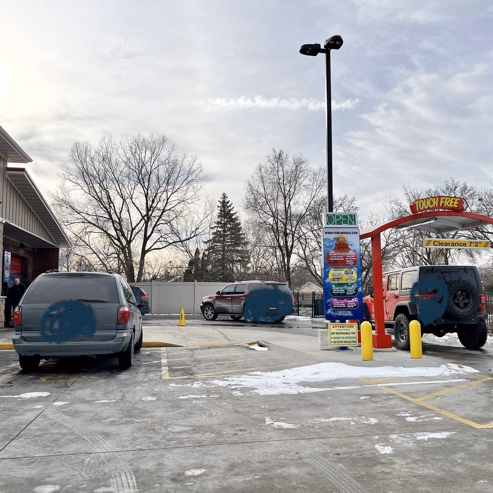 What can you do at Tsunami Express car wash?