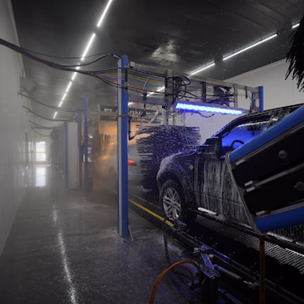 What is an express wash?
