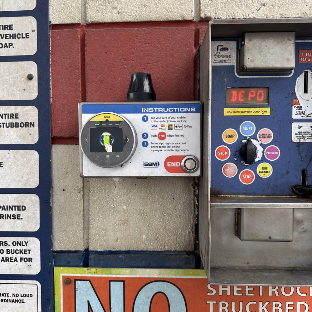 How do I find a self service car wash near me?