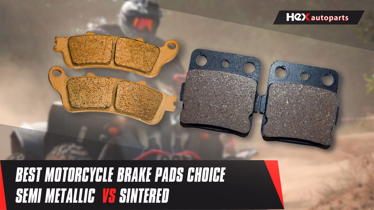What is a sintered brake pad?