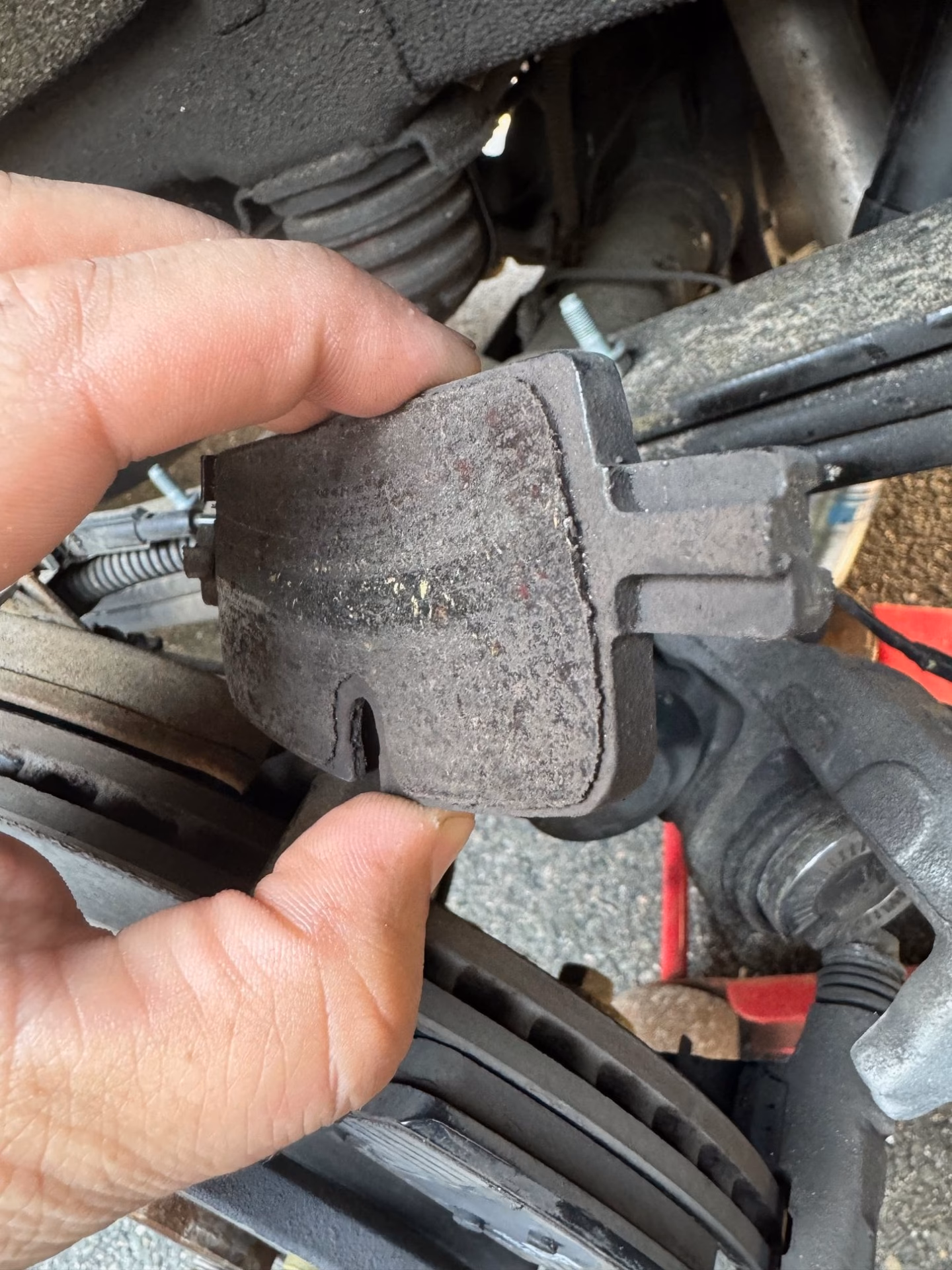 How do I re-enable brake pad life?