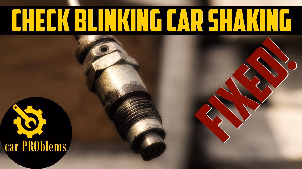 What causes cel flashing & car shaking?