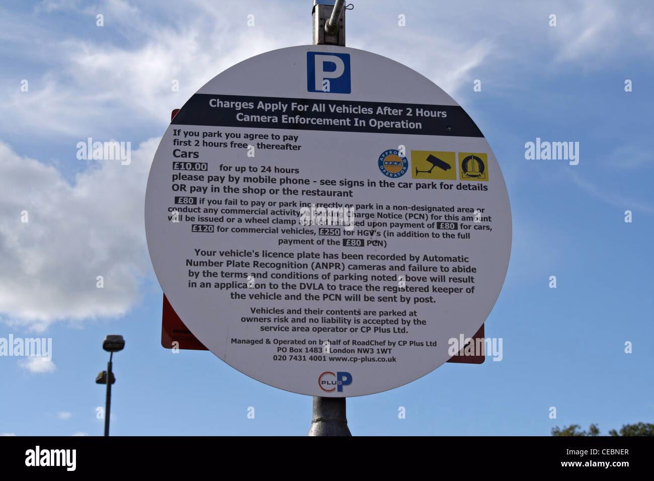 What are the parking charges?