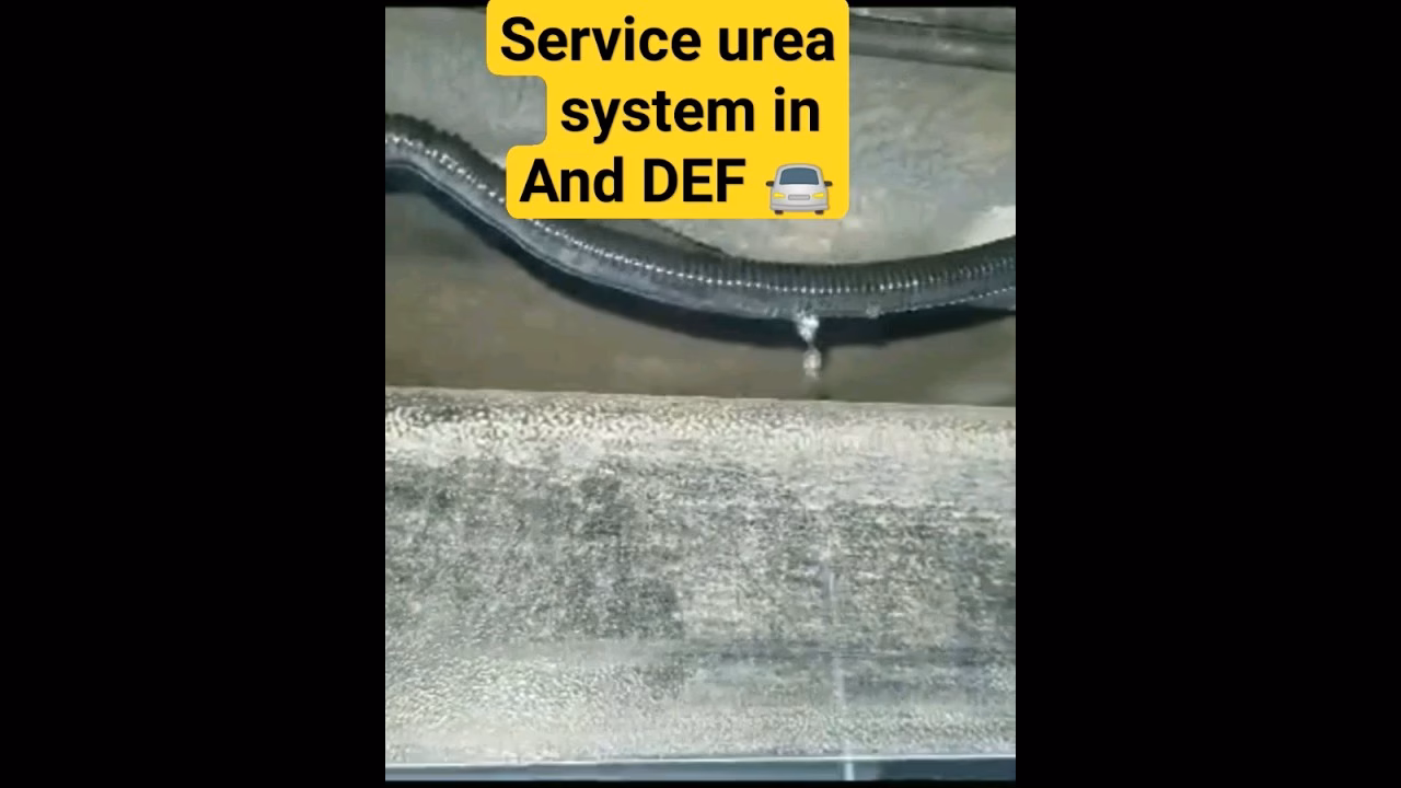 Can urea be filled by the driver?