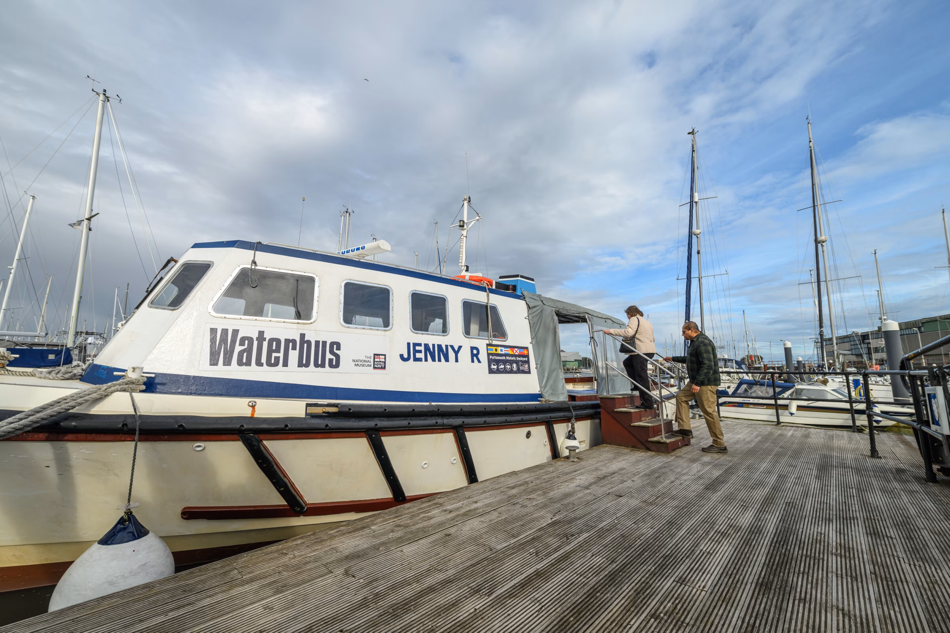 Does Portsmouth Historic Dockyard have accessible parking?