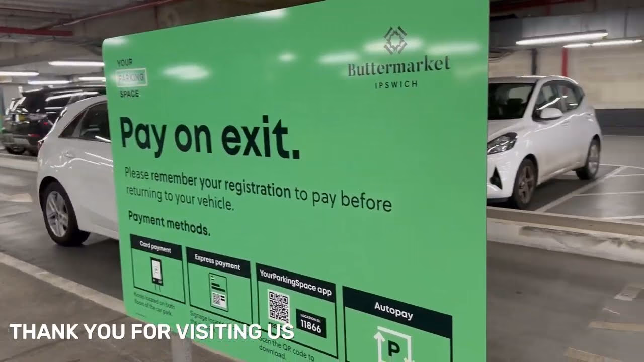 Where is a parking space located in Ipswich?