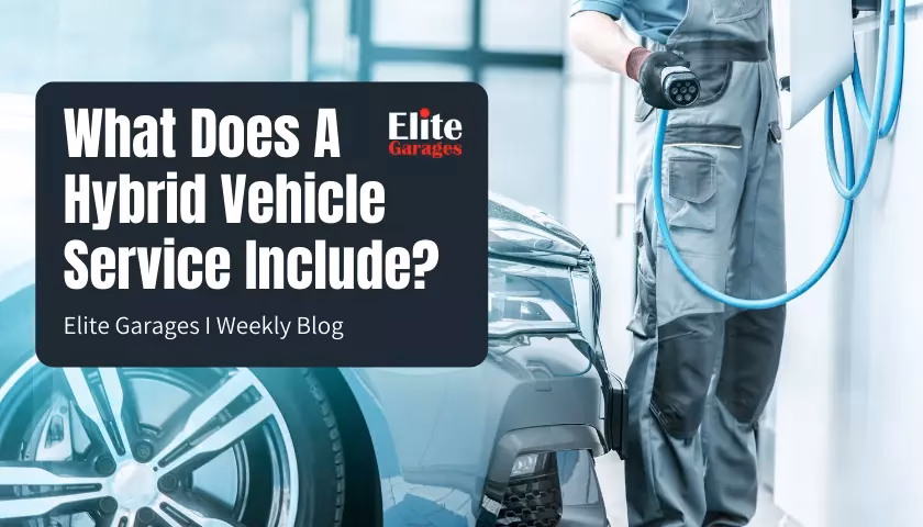 What happens during a hybrid service?