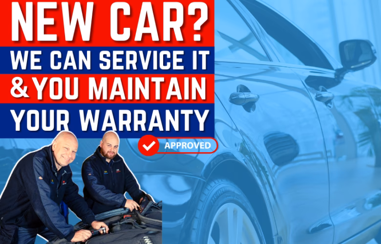 Can I service my car with a manufacturer's warranty?