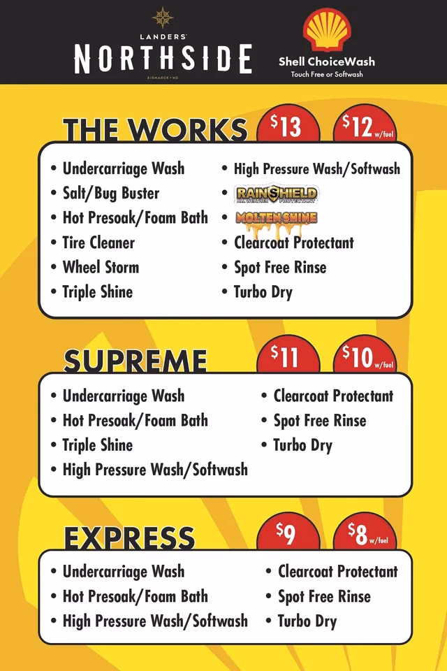 How long does it take to get a car wash at Shell?