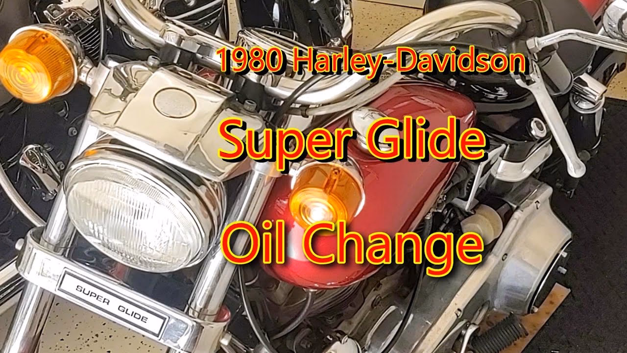How do you change engine oil on a Harley Davidson?