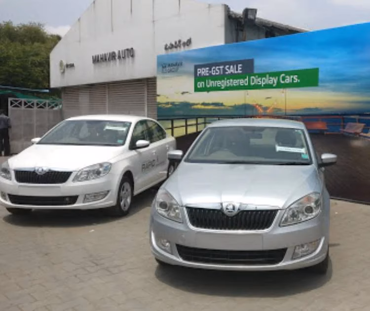 How many Skoda service centers in Hyderabad?
